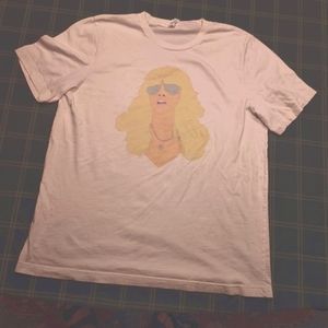 STEVIE NICKS GRAPHIC TEE - White - Unisex XL